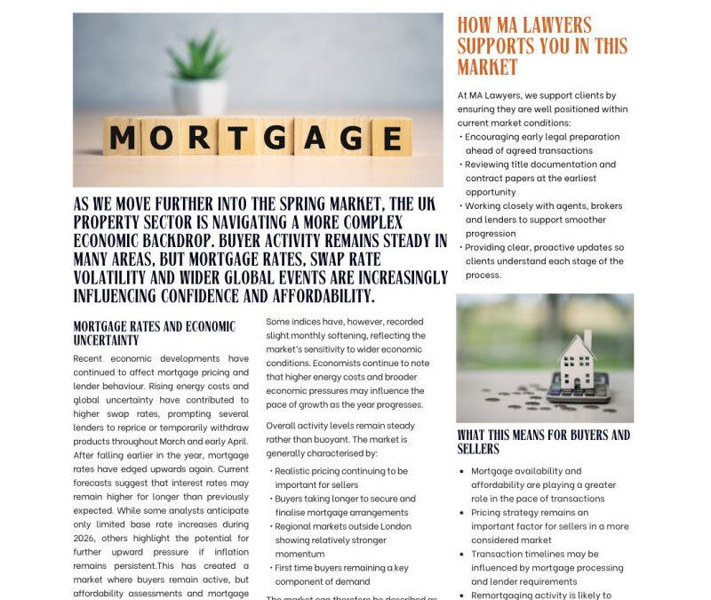 April 2026 UK Property Market Update