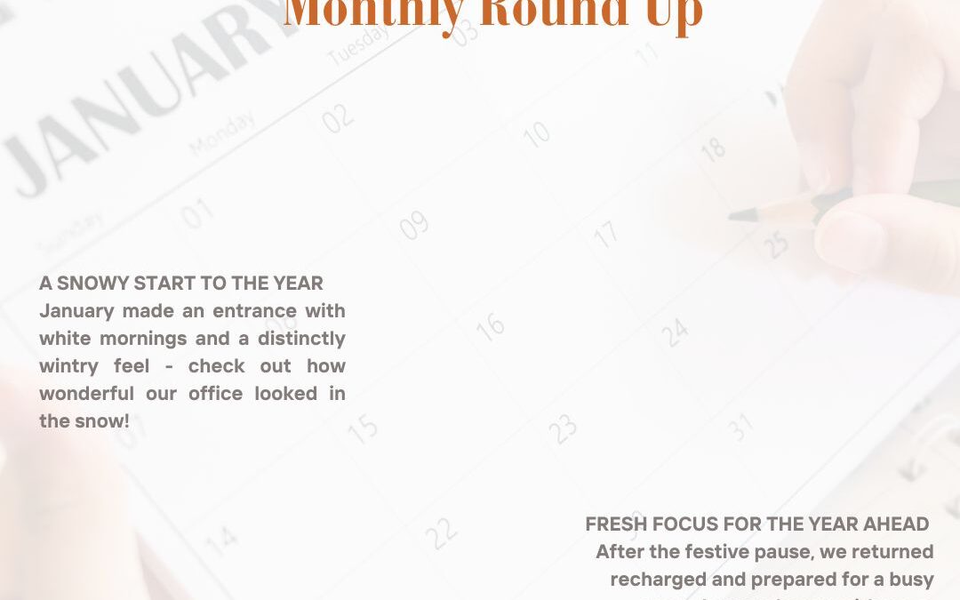 January Monthly Round Up