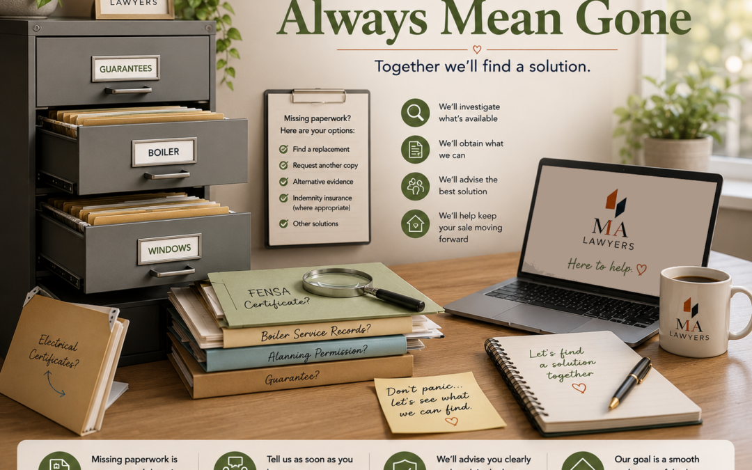 What if I’ve lost paperwork?